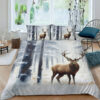 Deer Bed Sets Deer Bedding Set Bed Room Set 3 deer bed sets deer bedding set bed room set v96