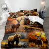 Deer Bed Sets Deer Bedding Sets Bed Room Set 4 deer bed sets deer bedding sets bed room set v120