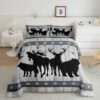 Deer Bed Sets Deer Bedding Sets Bed Room Set 3 deer bed sets deer bedding sets bed room set v135