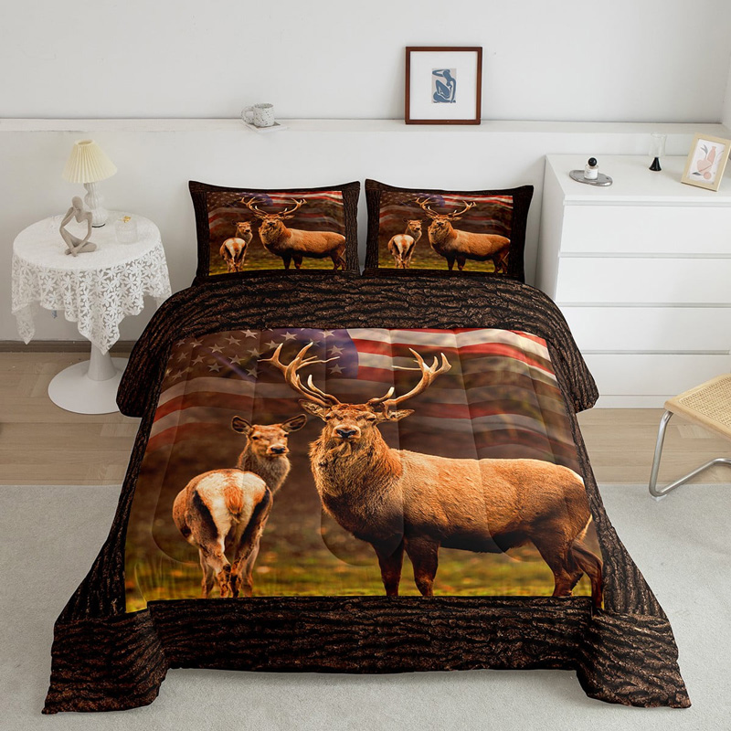 deer-bed-sets-deer-bedding-sets-bed-room-set-v91 deer bed sets deer bedding sets bed room set v91