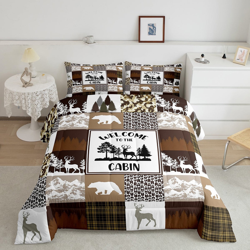 deer-bed-sets-deer-bedding-sets-bed-room-set-v94 deer bed sets deer bedding sets bed room set v94