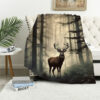 Deer Blanket Deer Comfort Blanket Fleece Blanket Throw Blanket Ver 17 6 deer blanket deer comfort blanket fleece blanket throw blanket v17