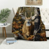 Deer Blanket Deer Comfort Blanket Fleece Blanket Throw Blanket Ver 25 5 deer blanket deer comfort blanket fleece blanket throw blanket v25