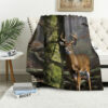 Deer Blanket Deer Comfort Blanket Fleece Blanket Throw Blanket Ver 34 6 deer blanket deer comfort blanket fleece blanket throw blanket v34