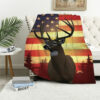 Deer Blanket Deer Comfort Blanket Fleece Blanket Throw Blanket Ver 38 5 deer blanket deer comfort blanket fleece blanket throw blanket v38