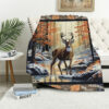 Deer Blanket Deer Comfort Blanket Fleece Blanket Throw Blanket Ver 42 6 deer blanket deer comfort blanket fleece blanket throw blanket v42