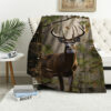 Deer Blanket Deer Comfort Blanket Fleece Blanket Throw Blanket Ver 45 6 deer blanket deer comfort blanket fleece blanket throw blanket v45
