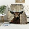 Deer Blanket Deer Comfort Blanket Fleece Blanket Throw Blanket Ver 48 6 deer blanket deer comfort blanket fleece blanket throw blanket v48