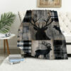 Deer Blanket Deer Comfort Blanket Fleece Blanket Throw Blanket Ver 58 6 deer blanket deer comfort blanket fleece blanket throw blanket v58
