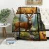 Deer Blanket Deer Comfort Blanket Fleece Blanket Throw Blanket Ver 59 6 deer blanket deer comfort blanket fleece blanket throw blanket v59
