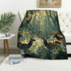 Deer Blanket Deer Comfort Blanket Fleece Blanket Throw Blanket Ver 6 6 deer blanket deer comfort blanket fleece blanket throw blanket v6