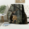 Deer Blanket Deer Comfort Blanket Fleece Blanket Throw Blanket Ver 66 6 deer blanket deer comfort blanket fleece blanket throw blanket v66