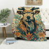 Deer Blanket Deer Comfort Blanket Fleece Blanket Throw Blanket Ver 75 5 deer blanket deer comfort blanket fleece blanket throw blanket v75