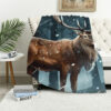 Deer Blanket Deer Comfort Blanket Fleece Blanket Throw Blanket Ver 76 5 deer blanket deer comfort blanket fleece blanket throw blanket v76