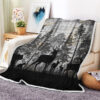 Deer Blanket Deer Comfort Blanket Fleece Blanket Throw Blanket Ver 82 6 deer blanket deer comfort blanket fleece blanket throw blanket v82