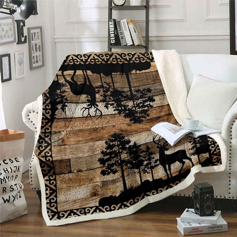 deer-blanket-deer-comfort-blanket-fleece-blanket-throw-blanket-v83 deer blanket deer comfort blanket fleece blanket throw blanket v83