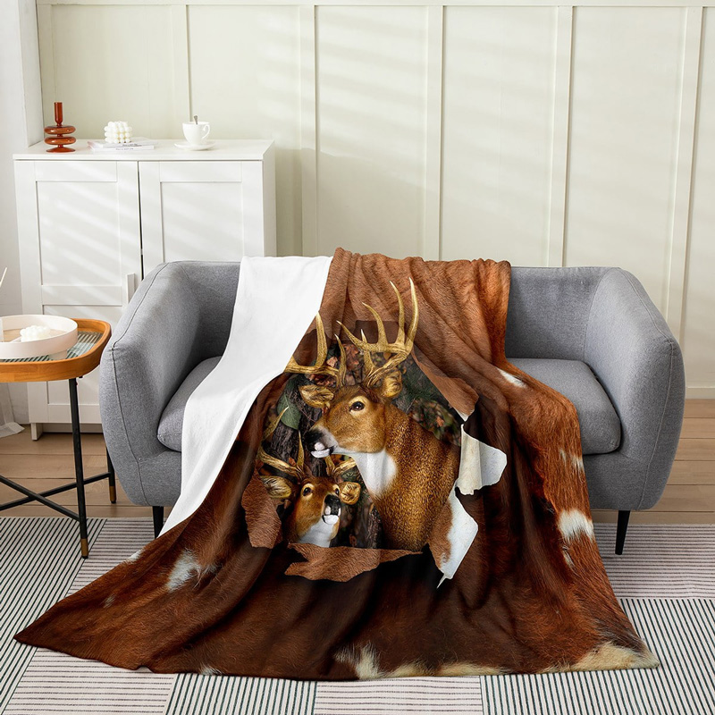 deer-blanket-deer-comfort-blanket-fleece-blanket-throw-blanket-v98 deer blanket deer comfort blanket fleece blanket throw blanket v98