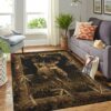 Deer Rug Living Room Rug Area Rug Living Room Rug 4 deer rug living room rug area rug living room rug