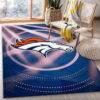 Denver Broncos Rug Denver Broncos Carpets NFL Area Rugs Dining Room Rug Indoor Rug 4 denver broncos area rug bathroom rug floor rug regtangle carpet home decor ver 554
