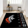 Denver Broncos Area Rug Denver Broncos Carpet NFL Area Rug Kitchen Rug Indoor Rug 4 denver broncos area rug living room rug floor rug regtangle carpet home decor ver 569
