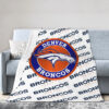 Denver Broncos Blanket FLeece Blanket Throw Blanket 5 denver broncos blanket fleece blanket throw blanket v104