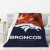 Denver Broncos Blanket FLeece Blanket Throw Blanket 5 denver broncos blanket fleece blanket throw blanket v65
