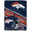 Denver Broncos Blanket FLeece Blanket Throw Blanket 5 denver broncos blanket fleece blanket throw blanket v83