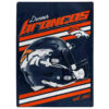 Denver Broncos Blanket Sherpa Blanket Throw Blanket 5 denver broncos blanket sherpa blanket throw blanket v103