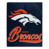 Denver Broncos Blanket Sherpa Blanket Throw Blanket 5 denver broncos blanket sherpa blanket throw blanket v37
