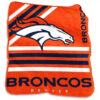 Denver Broncos Blanket Sherpa Blanket Throw Blanket 5 denver broncos blanket sherpa blanket throw blanket v38