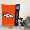 Denver Broncos Blanket Sherpa Blanket Throw Blanket 5 denver broncos blanket sherpa blanket throw blanket v40