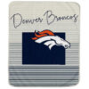 Denver Broncos Blanket Sherpa Blanket Throw Blanket 6 denver broncos blanket sherpa blanket throw blanket v44