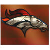 Denver Broncos Blanket Sherpa Blanket Throw Blanket 5 denver broncos blanket sherpa blanket throw blanket v45