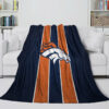 Denver Broncos Blanket Sherpa Blanket Throw Blanket 5 denver broncos blanket sherpa blanket throw blanket v93