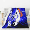 Denver Broncos Blankets FLeece Blanket Throw Blanket 5 denver broncos blankets fleece blanket throw blanket v69