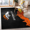 Denver Broncos Rug Denver Broncos Carpets NFL Area Rugs Dining Room Rug Indoor Rug 4 denver broncos carpet living room rug floor rug regtangle carpet home decor ver 588