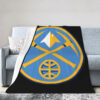 Denver Nuggets Blanket Sherpa Blanket Throw Blanket 5 denver nuggets blanket sherpa blanket throw blanket v3