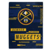 Denver Nuggets Blanket Sherpa Blanket Throw Blanket 5 denver nuggets blanket sherpa blanket throw blanket v5