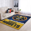 Denver Nuggets Rug Denver Nuggets Carpet NBA Area Rug Dining Room Rug Indoor Rugs 3 denver nuggets rug living room carpet regtangle carpet floor decor home decor ver 269
