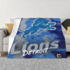 Detroit Lions Blanket Sherpa Blanket Throw Blanket 6 detroit lions blanket sherpa blanket throw blanket v15