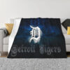 Detroit Tigers Blanket FLeece Blanket Throw Blanket 6 detroit tigers blanket fleece blanket throw blanket v15