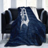 Detroit Tigers Blankets FLeece Blanket Throw Blanket 6 detroit tigers blankets fleece blanket throw blanket v21