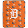Detroit Tigers Blankets FLeece Blanket Throw Blanket 6 detroit tigers blankets fleece blanket throw blanket v41