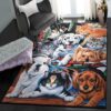 Dog Lovers Large Area Rugs Dogs And Cats Rug 3 dog lovers large area rugs dogs and cats rug