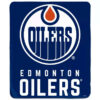 Edmonton Oilers Blankets Sherpa Blanket Throw Blanket 6 edmonton oilers blankets sherpa blanket throw blanket v7