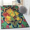 Flower Bouquet Washable 2 Area Rugs Flower Rug 4 flower bouquet washable 2 area rugs flower rug