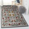 Flower Garden Bedroom Rugs Flower Pots Rug 3 flower garden bedroom rugs flower pots rug