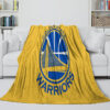 Golden State Warriors Blanket FLeece Blanket Throw Blanket 5 golden state warriors blanket fleece blanket throw blanket v45