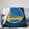 Golden State Warriors Blanket Sherpa Blanket Throw Blanket 6 golden state warriors blanket sherpa blanket throw blanket v32
