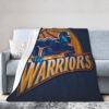 Golden State Warriors Blankets Sherpa Blanket Throw Blanket 6 golden state warriors blankets sherpa blanket throw blanket v31
